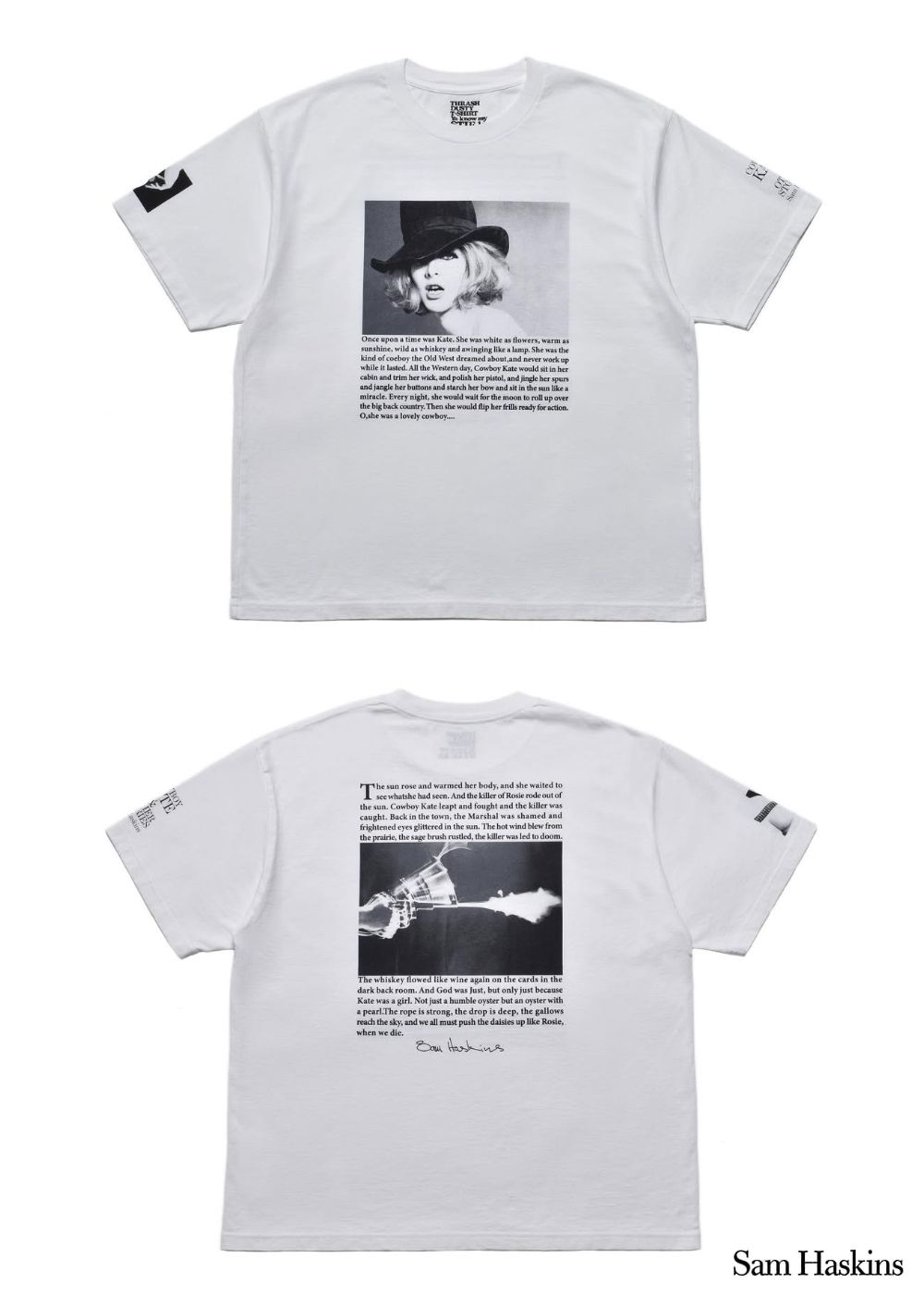 MINEDENIM Sam Haskins × Stie-lo kate 白 MINEDENIM(マインデニム