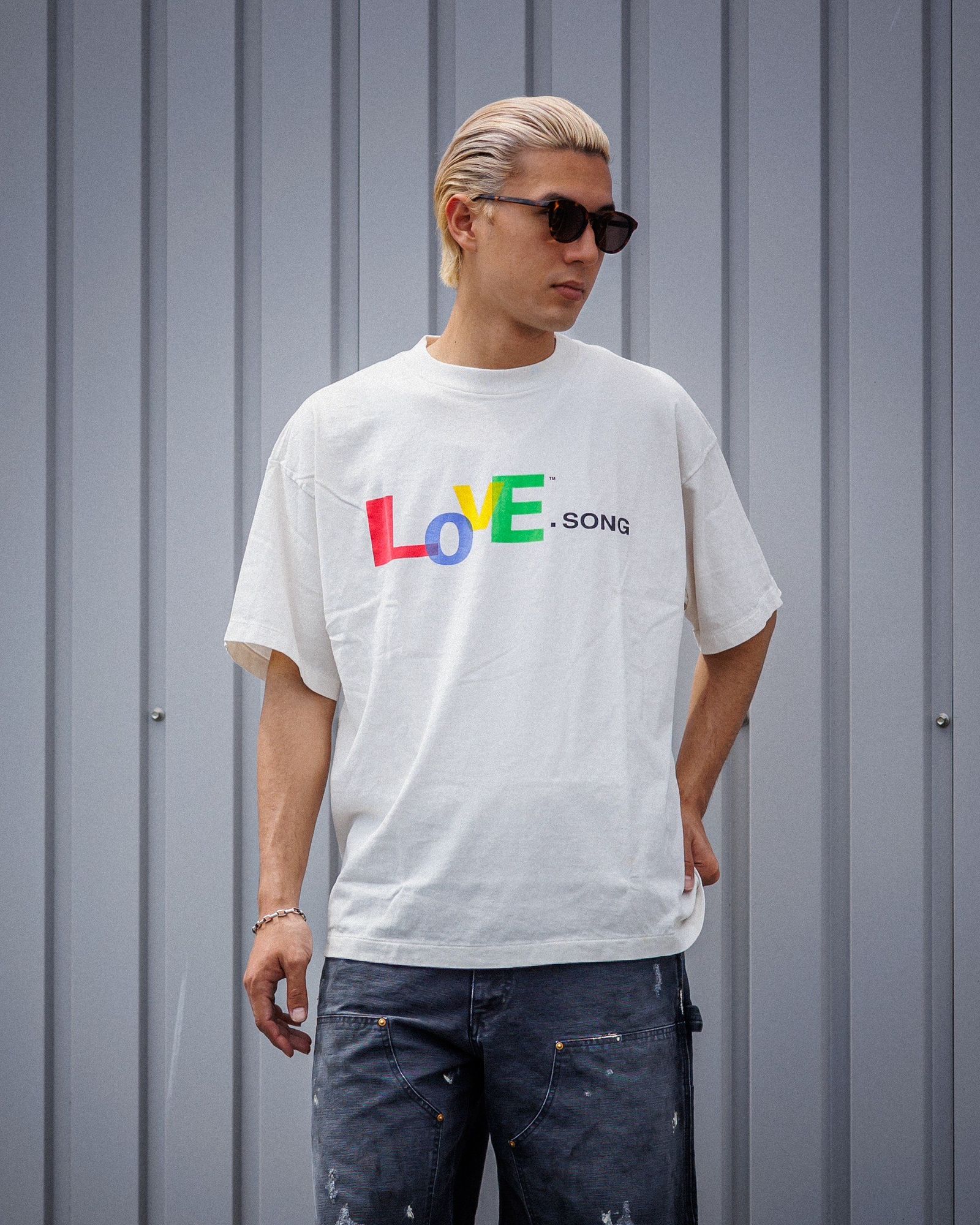 SAINT M×××××× - セントマイケル Tシャツ LOVE SONG SS TEE(SM-HR8