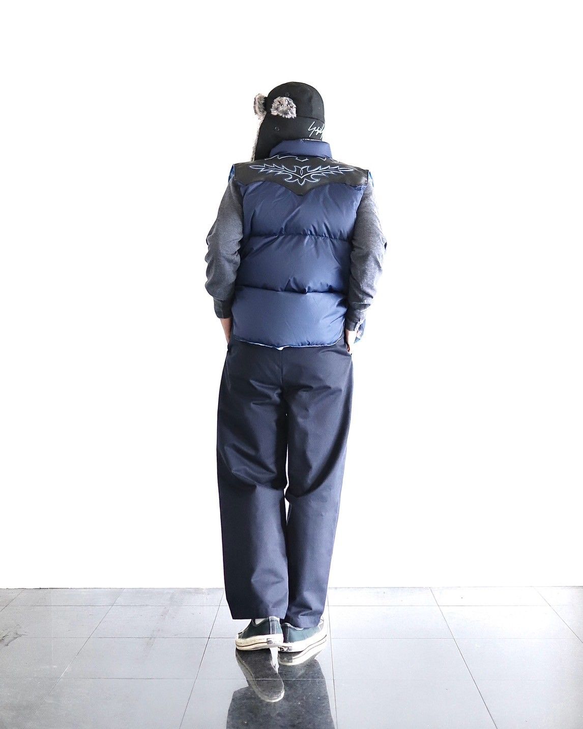 A.PRESSE アプレッセ Type.1 Silk Blend Chino Trousersスタイル