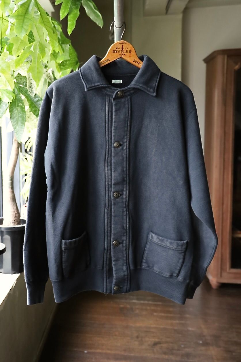 A.PRESSE - アプレッセ 2025 STYLE2 Vintage Sweat Cardigan(25AAP-05