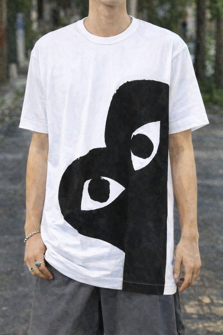 PLAY COMME des GARCONS - プレイコムデギャルソン BLACKハートTシャツ