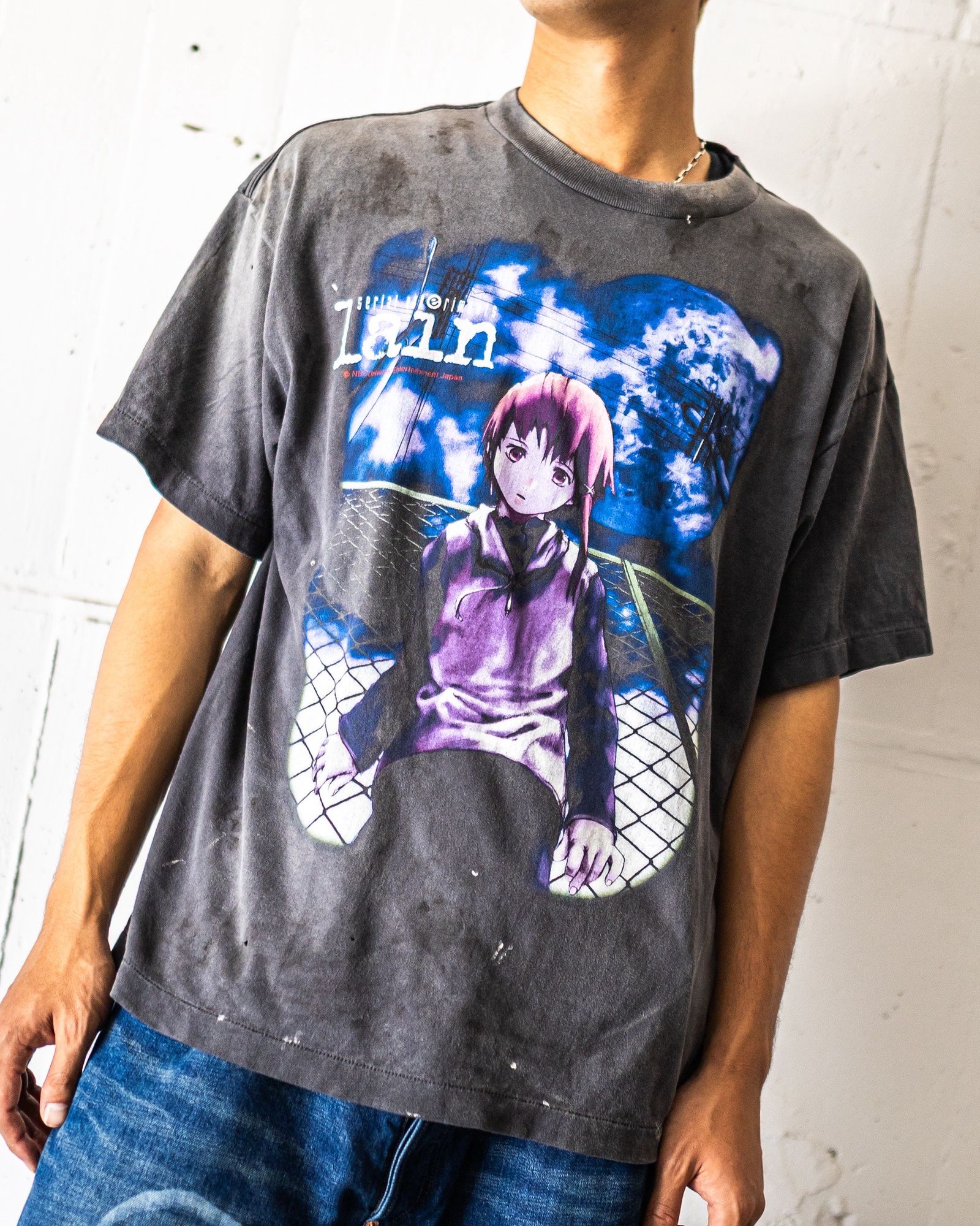 serial experiments lain × GEEKS RULE 2024 Tee serial experiments