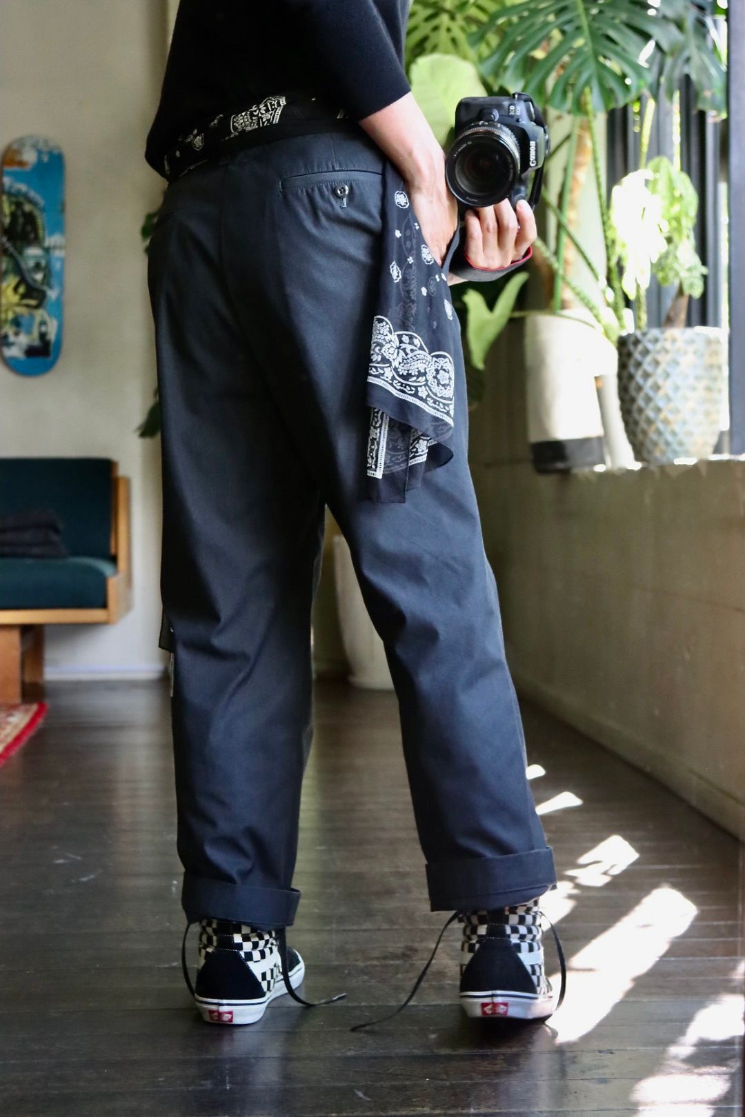 A.PRESSE - アプレッセ Work Chino Trousers (23AAP-04-22M)CHARCOAL