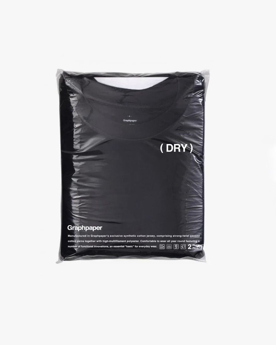 Graphpaper - グラフペーパー DRY 2-Pack Crew Neck Tee(WHITE) | MARK