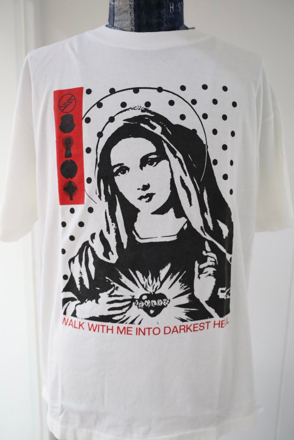 SAINT M×××××× - セントマイケル Tシャツ MARIA KK_SS TEE(SM-HR1-0000