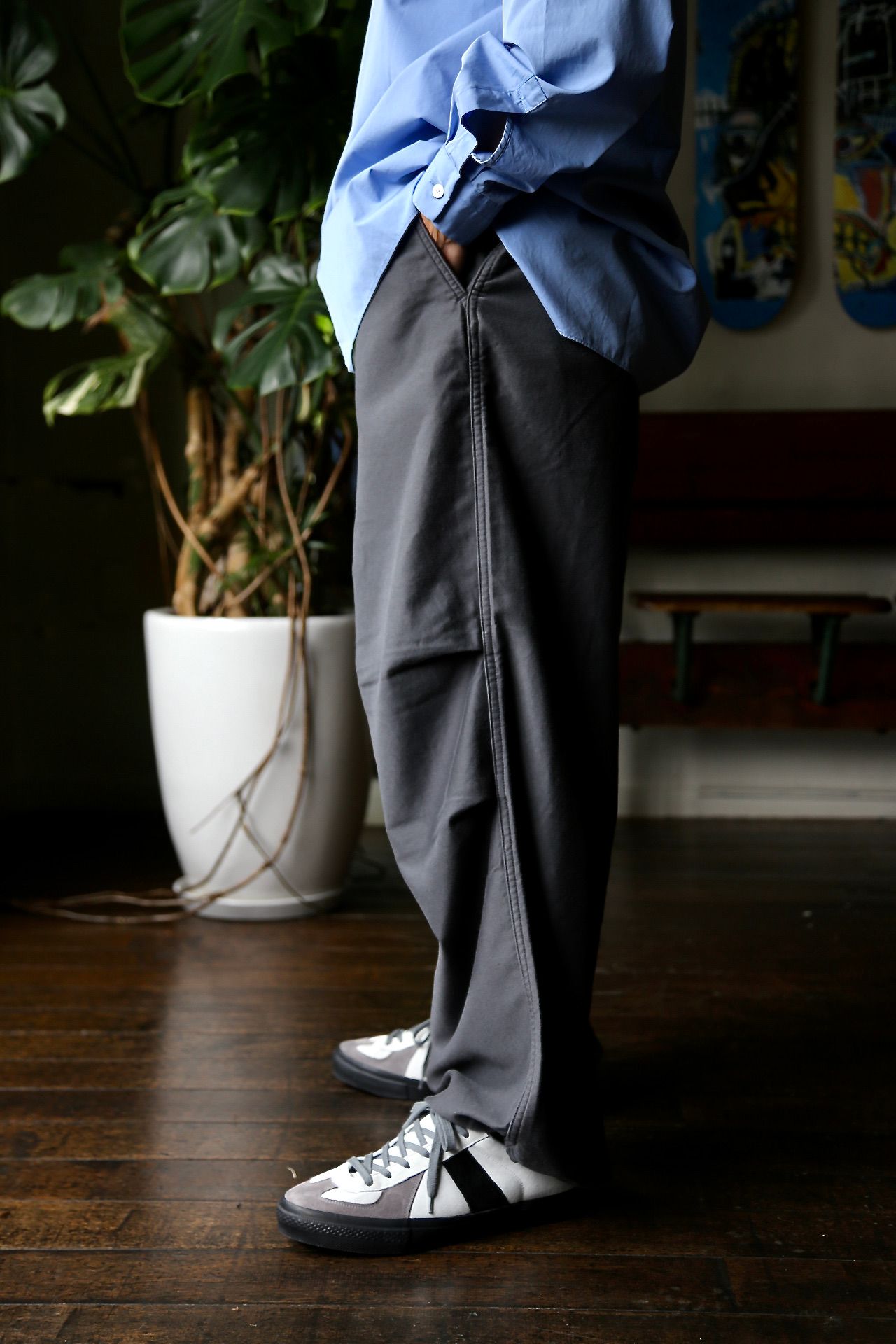 Graphpaper Light Moleskin Oversized Pants