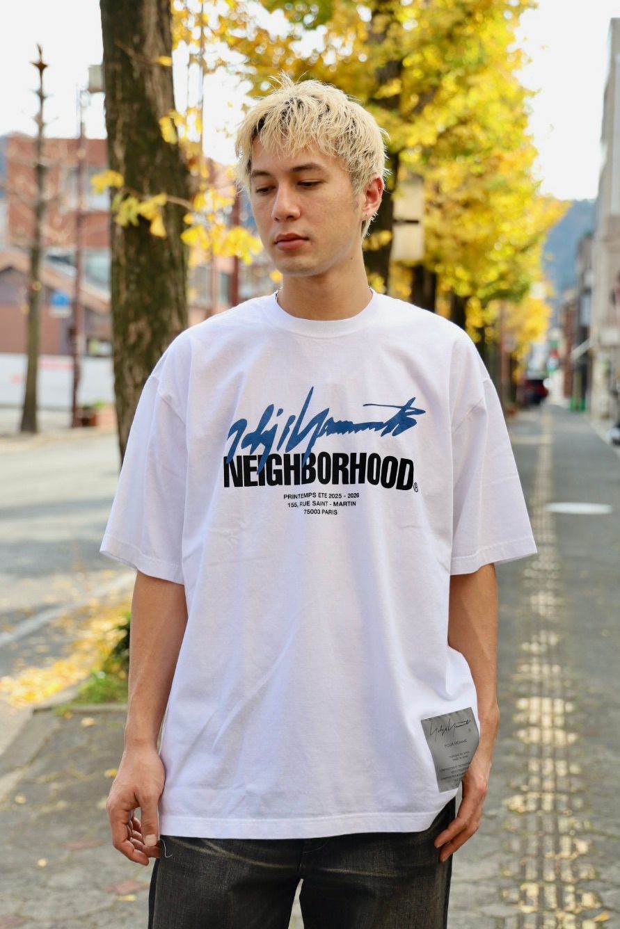 yohji yamamoto - Yohji Yamamoto × NEIGHBORHOOD TEE SS-2(HK-T97-997