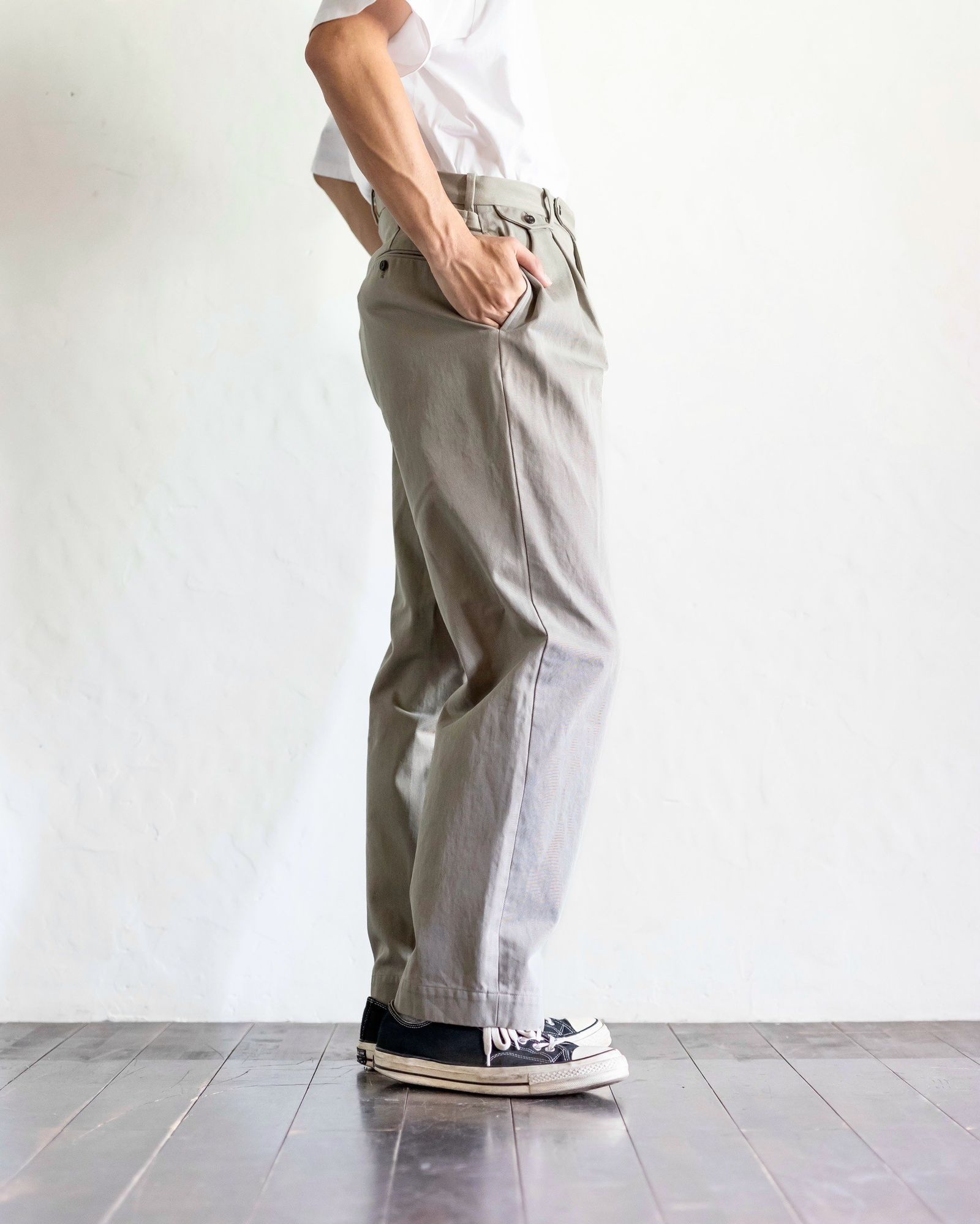 A.PRESSE - アプレッセ Type.2 Chino Trousers(24AAP-04-12H)BEIGE☆8