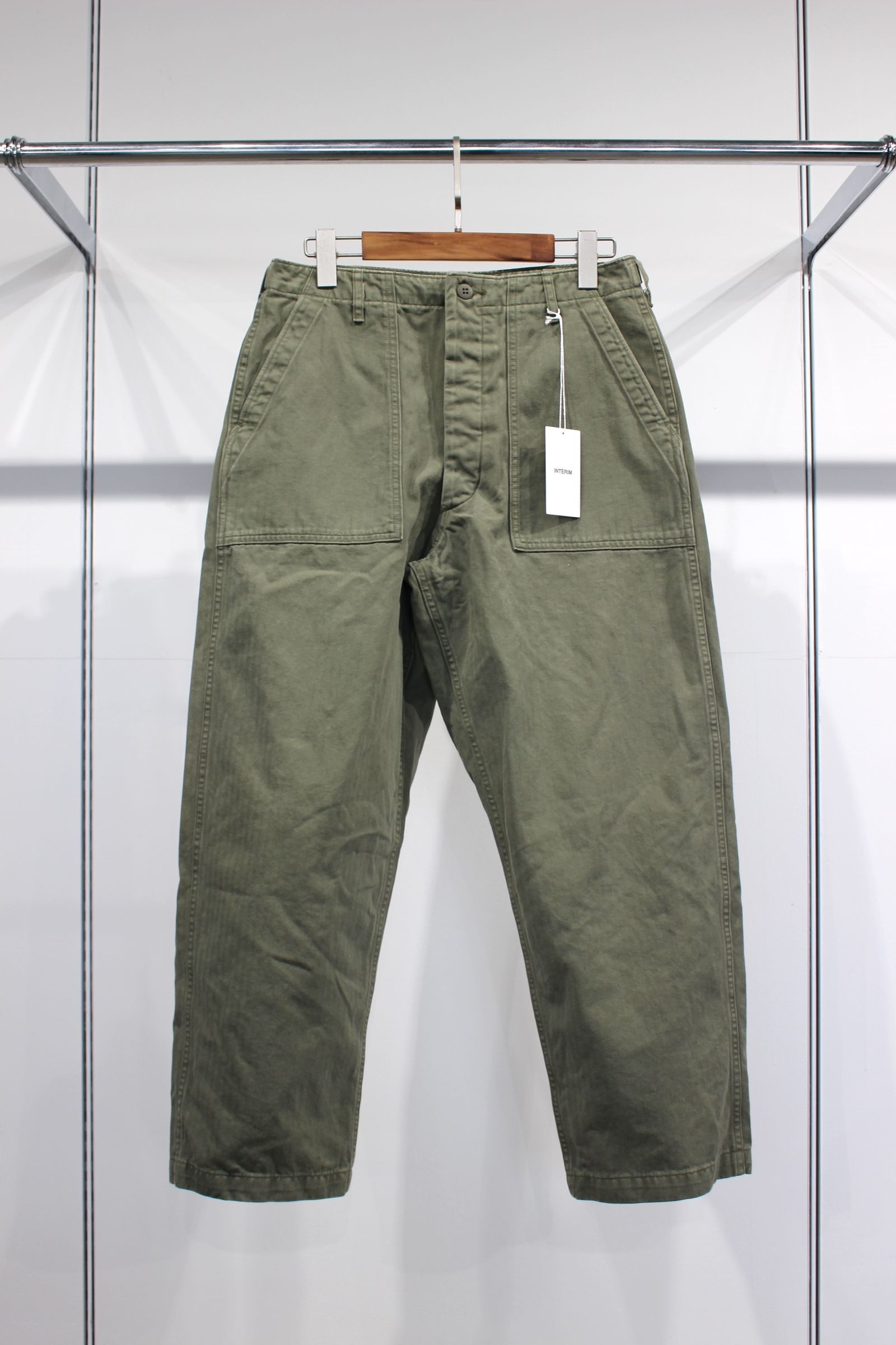 パンツ 24ss UNTRACE LINEN TWILL BAKERPANTS パンツ 24ss UNTRACE
