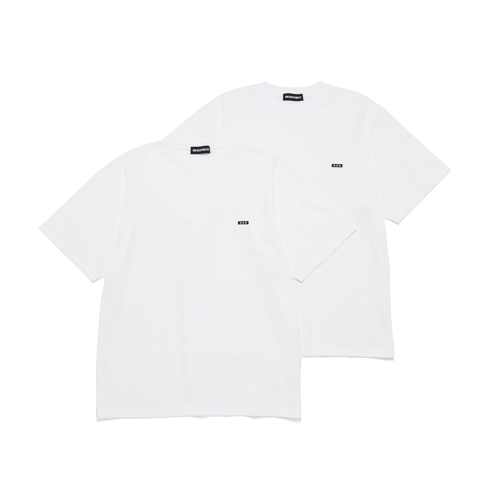 GOD SELECTION XXX - 【Last1 S】GX-A25-TT-01 2PIECE PACK T-SHIRT