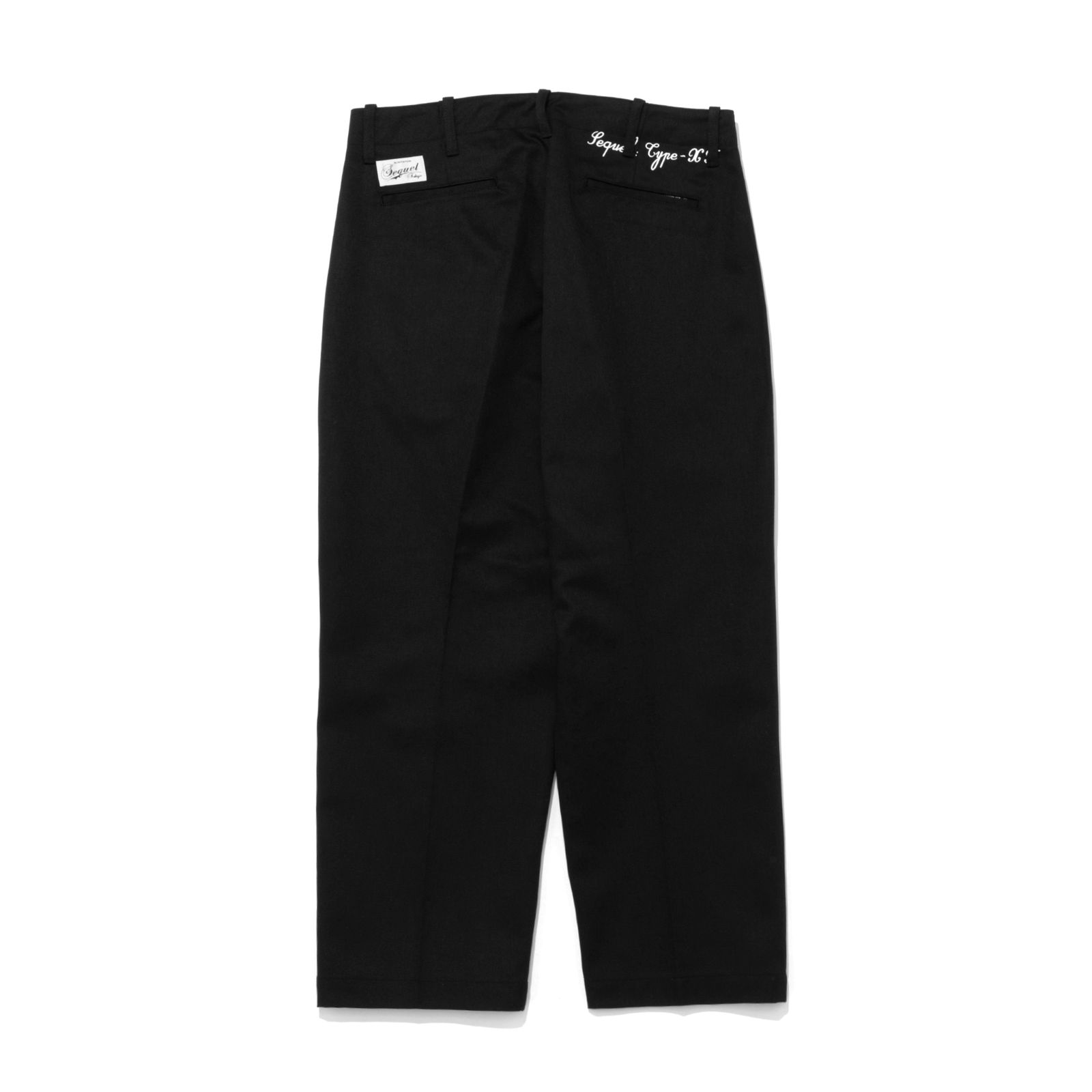 SEQUEL - CHINO PANTS (TYPE-XF) BLACK | River