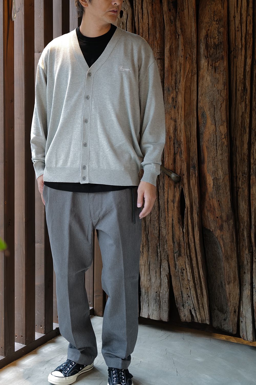 SEQUEL シークエル チノパンツ TYPE-F 裾ロゴ S 【公式通販】