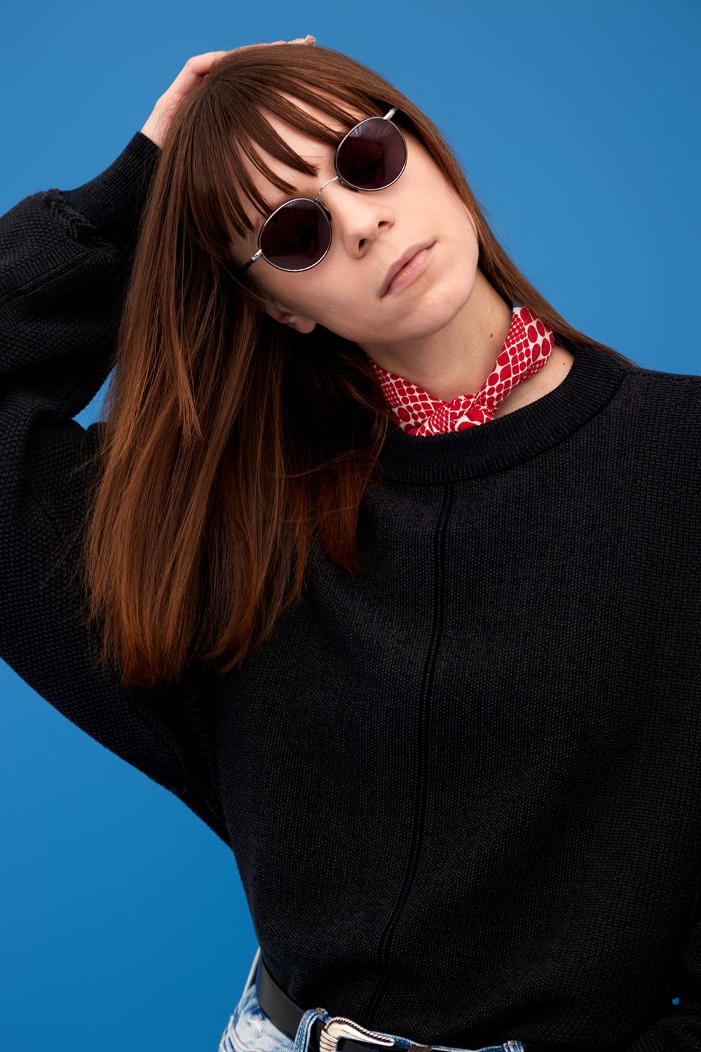 YASHIKI - 【ラスト1点】【25SS】Seihaku Knit(BLACK) | Salty