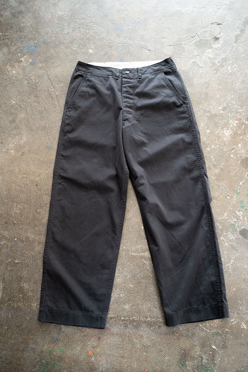 CIOTA - 【ラスト1点】【22AW】スビンコットンウエポンチノパンツ(SAND