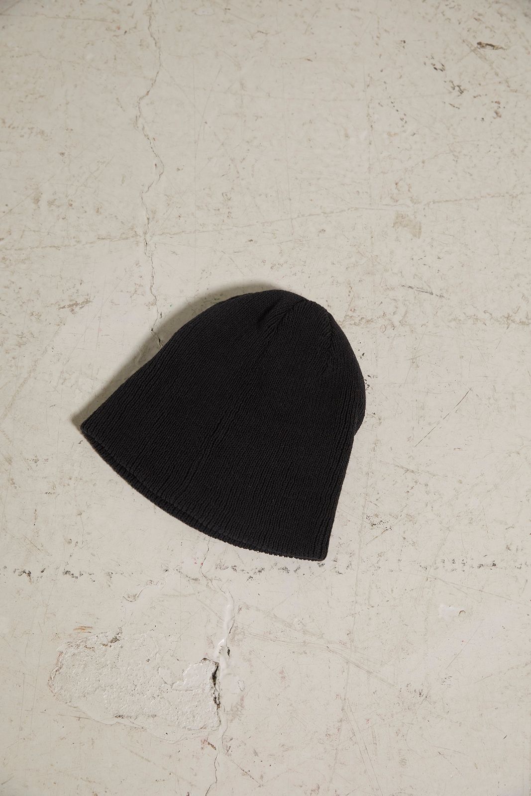 CAVEZA ROSSO - リブニットビーニー (ブラック) | Sir online store