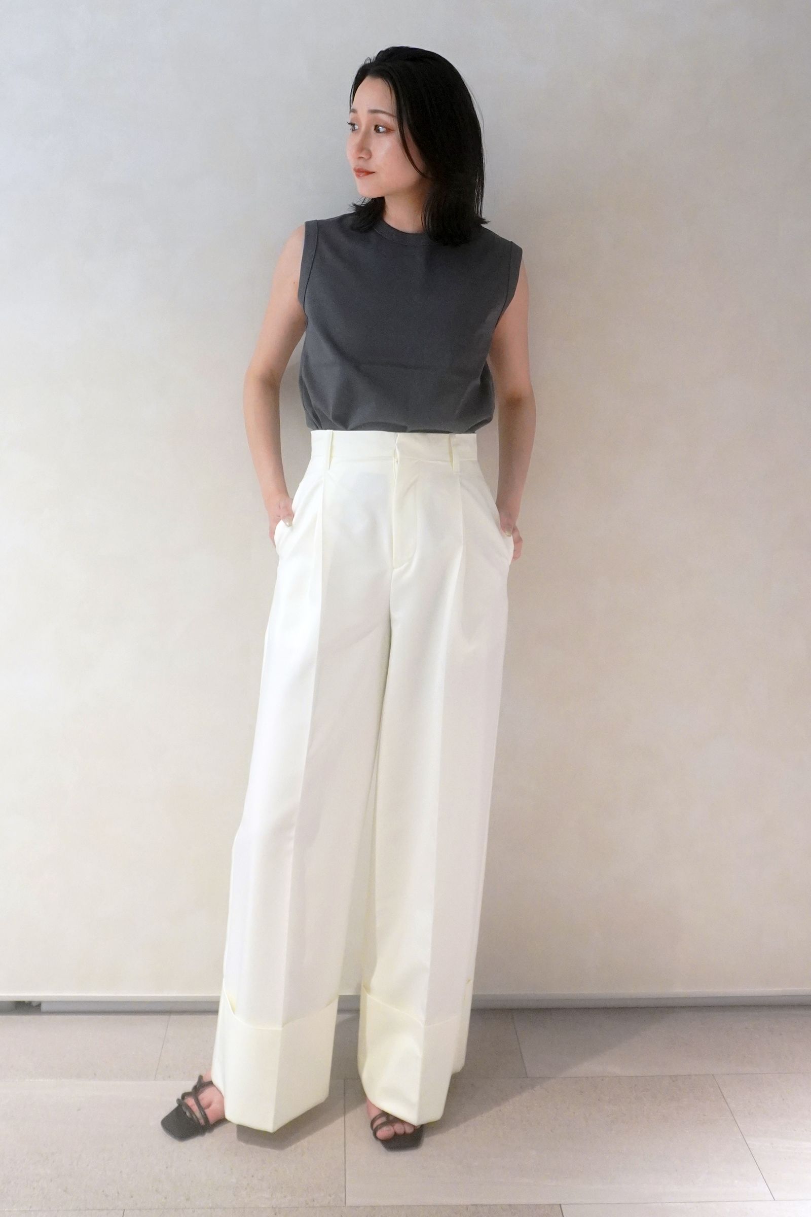 CTHY】 WIDE SAROUEL UNCLE PANTS サイズ2 WIDE SAROUEL UNCLE PANTS