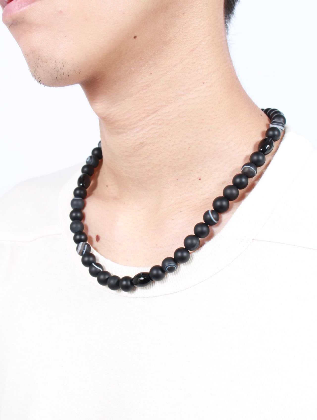 SOSHIOTSUKI - 【25AW】定番 数珠 ジュズ ネックレス オニキス / JUZU