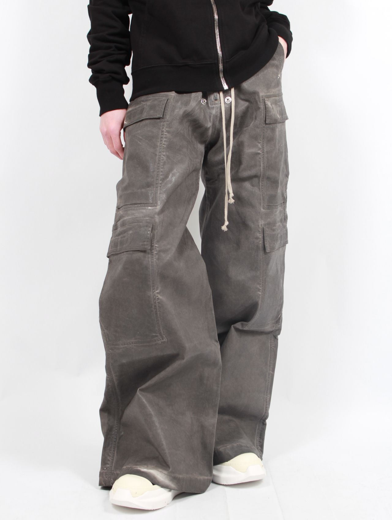 RICK OWENS DRKSHDW - 【25SS】ダブル カーゴ ジャンボ ベラパンツ