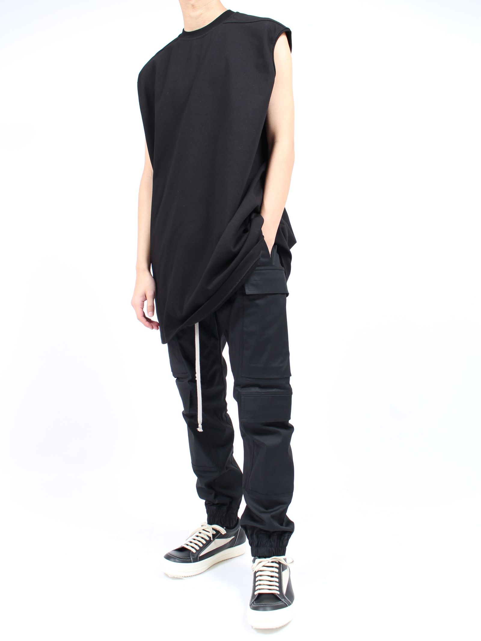 RICK OWENS - 【24SS】ノースリーブ オーバーサイズ Tシャツ / TARP T