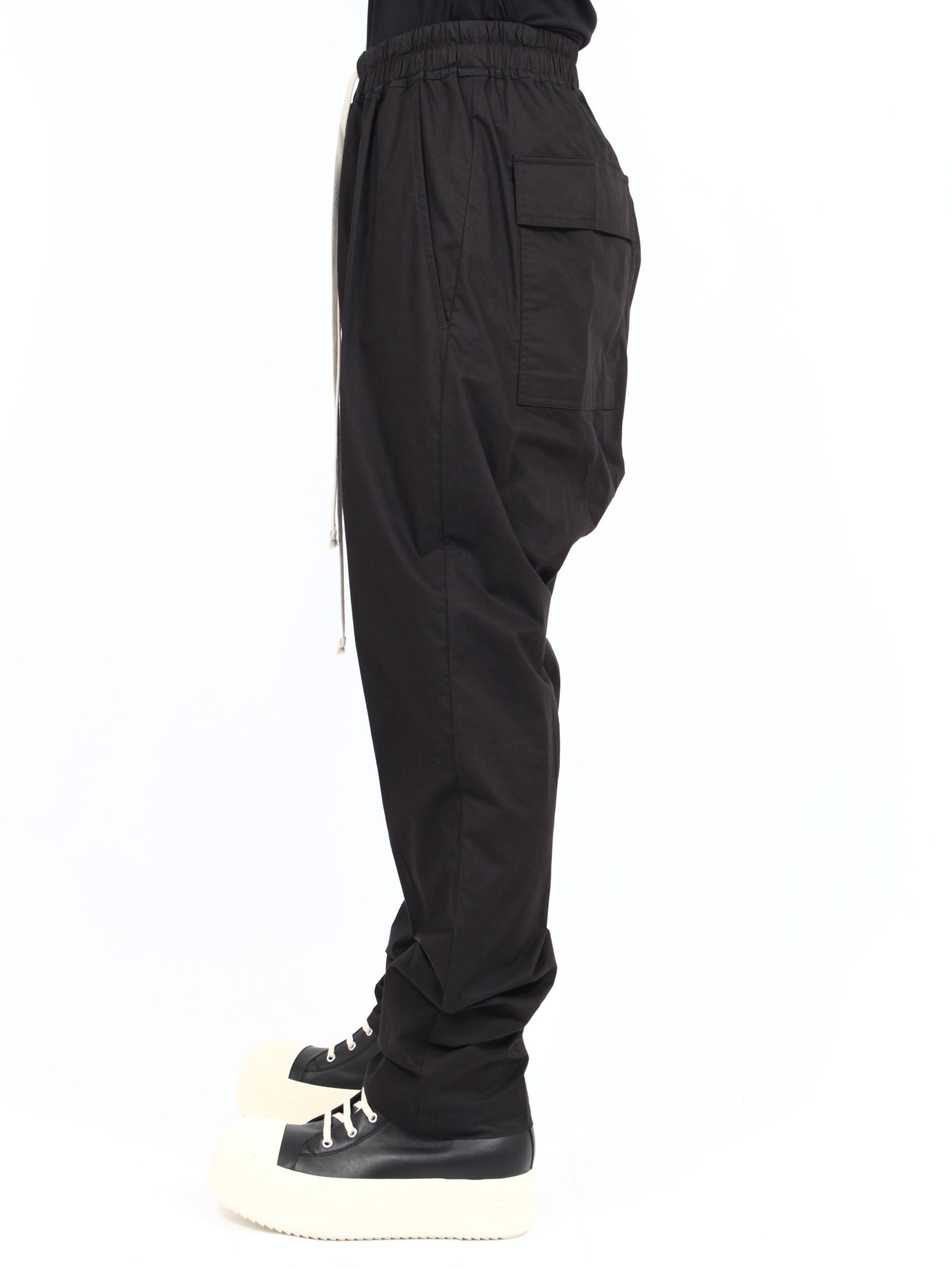 RICK OWENS - 【25SS】ドローストリング サルエルパンツ / DRAWSTRING