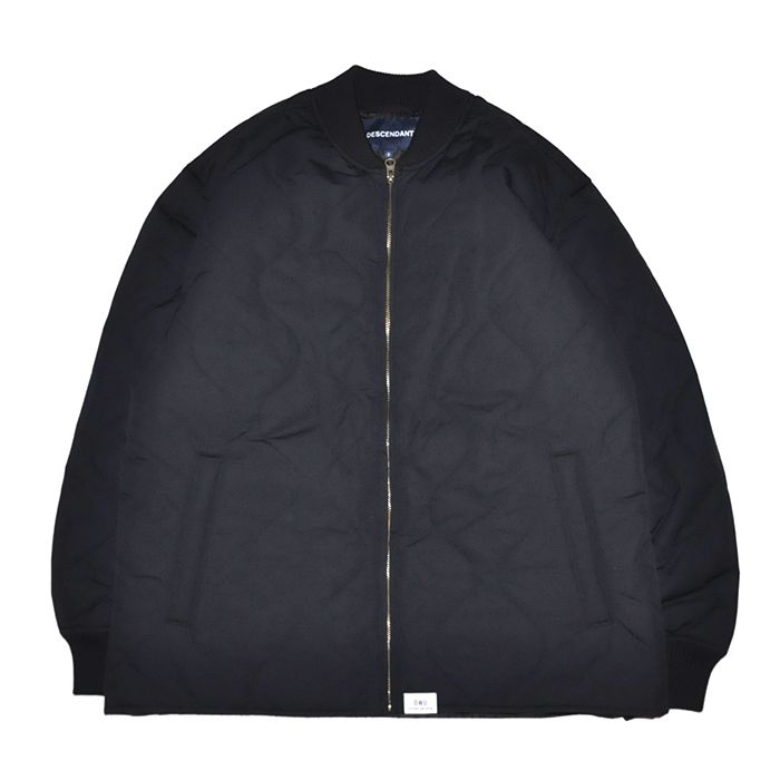 DESCENDANT - BURNS PADDING JACKET / BLACK | Stripe Online Store
