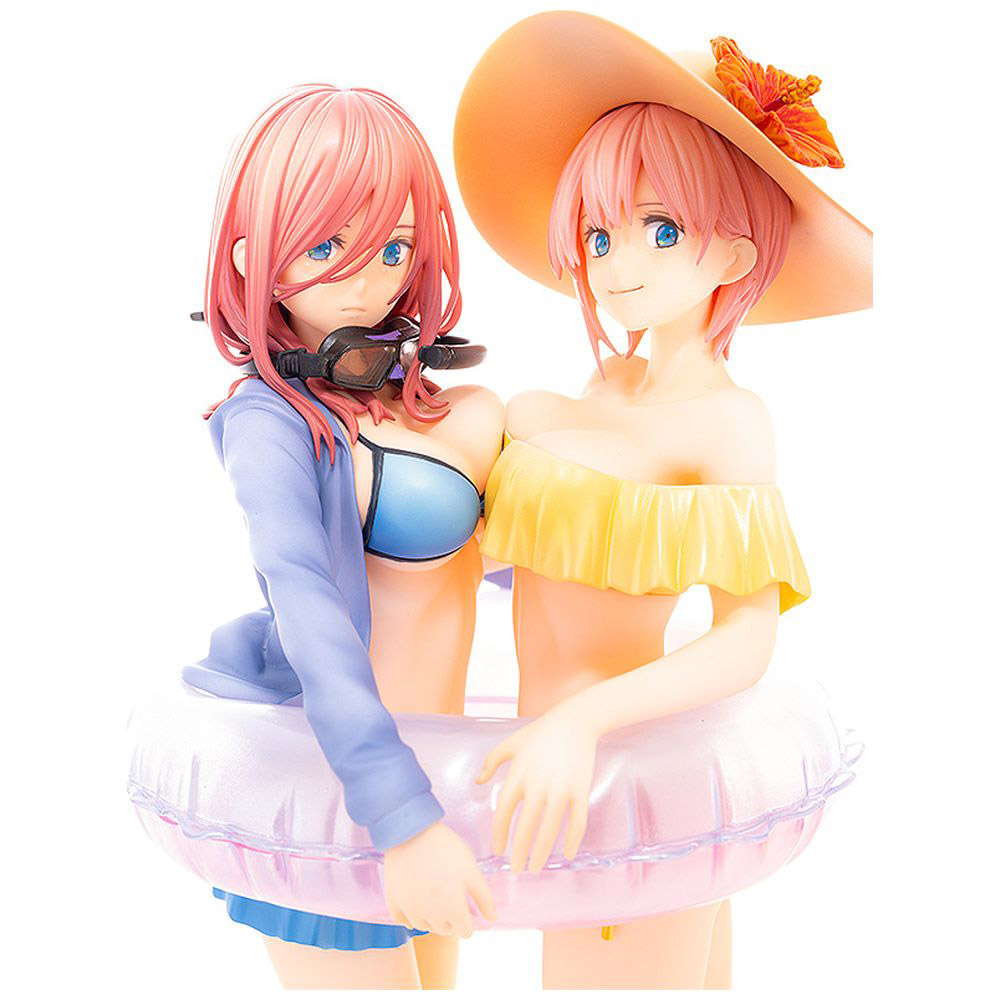 五等分の花嫁 中野一花＆中野三玖 1/7 塗装済み完成品フィギュア｜の