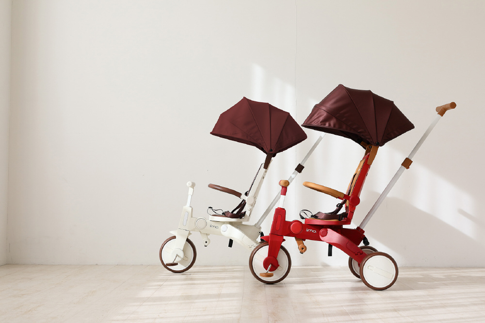 三輪車 iimo TRICYCLE G エタニティレッド エタニティレッド｜の通販は