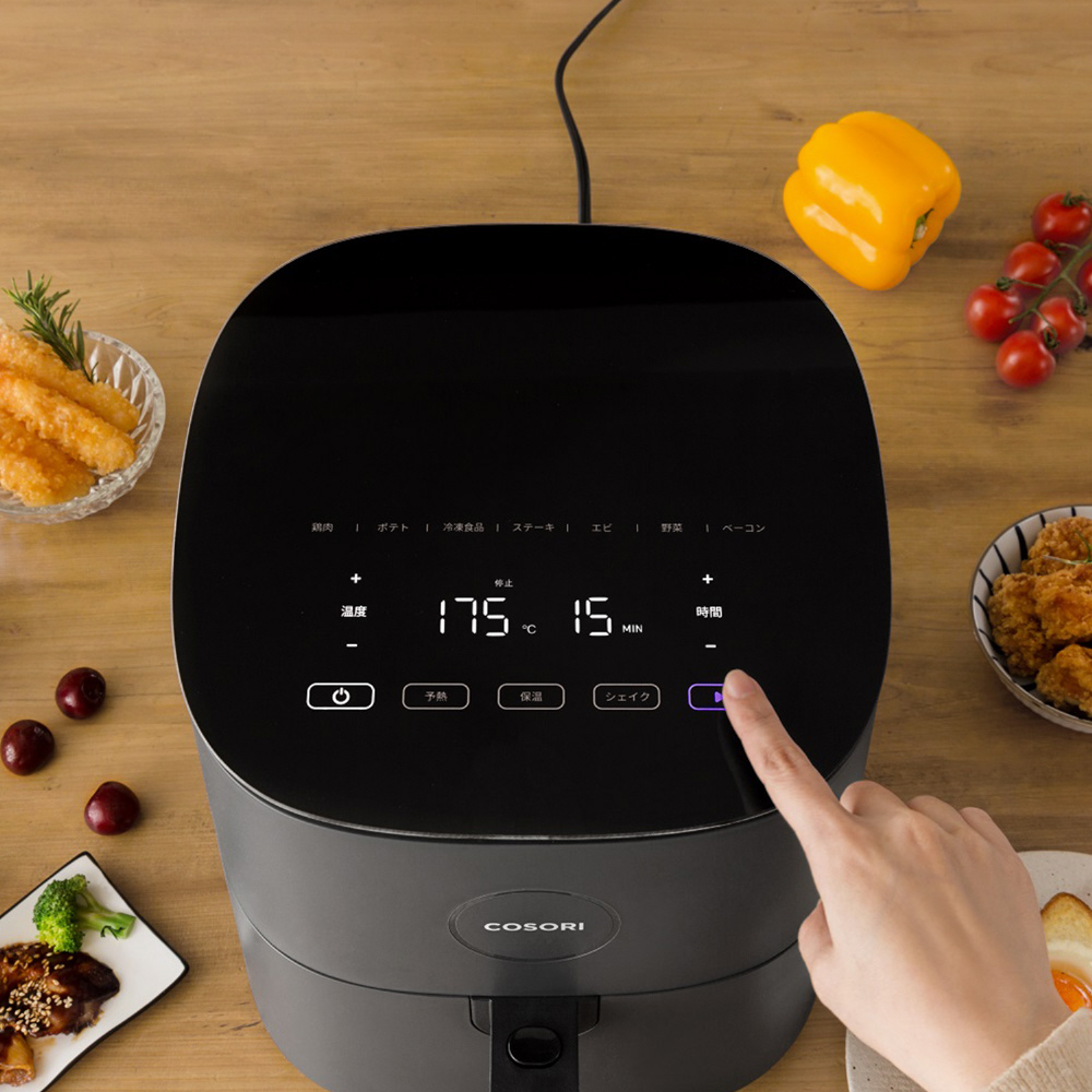 CAF-L501-KJPR COSORI ノンフライヤー L501 Combo (Gray)｜の通販は