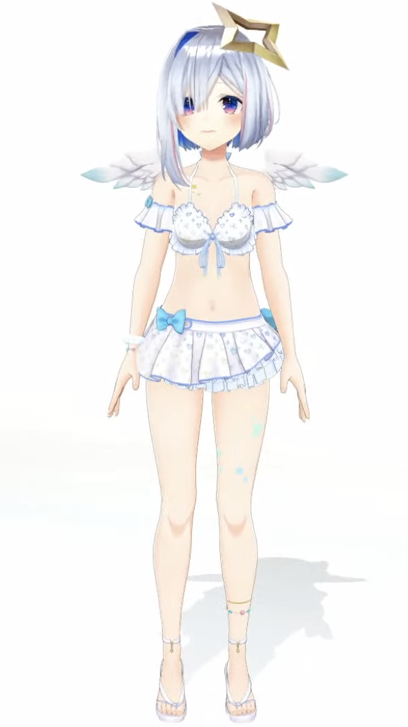 天音かなた 等身大水着タペストリー おしおしお 天音かなた 等身大