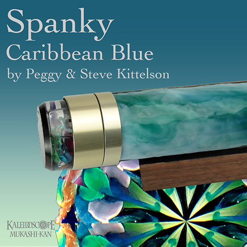 万華鏡：オイル]スパンキー／カリビアンブルー／9ポイント：ペギー