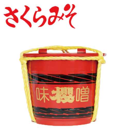 特撰さくらみそ 化粧樽入り 4kg 1本