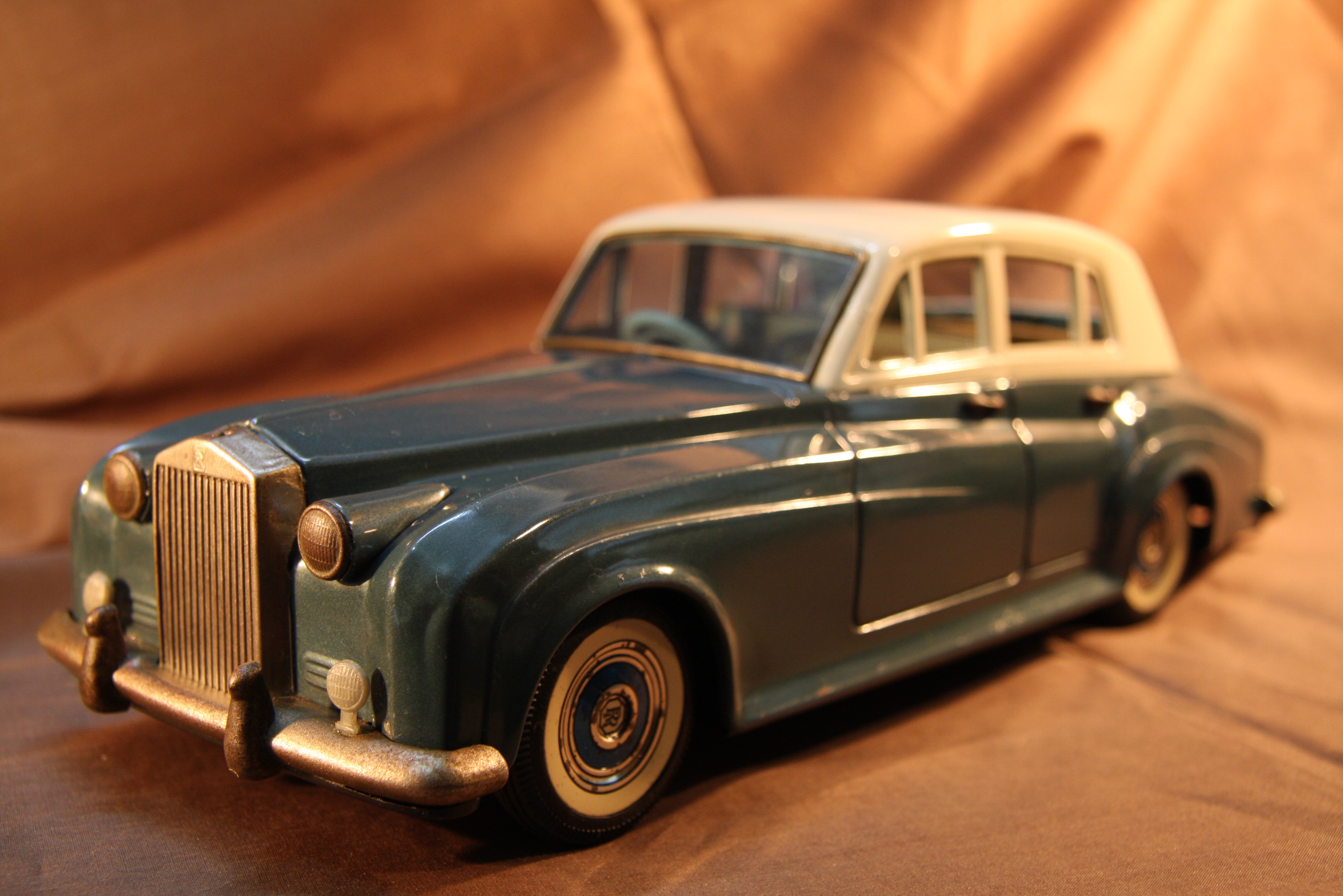 傑作☆ 超希少！萬代屋 BCバンダイ ロールスロイス 大型 ブリキ 玩具