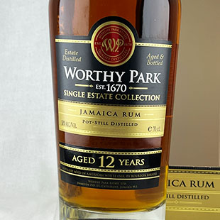 ジャマイカラム ワーシーパーク シングルエステート12年 50% 700ml