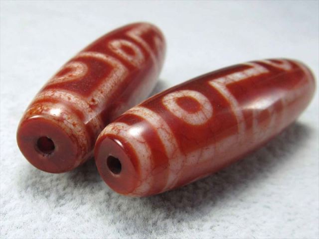 P様確認用、秘蔵紅天珠‼️西蔵老礦古代伝承紅六眼天珠 P様確認用、秘蔵