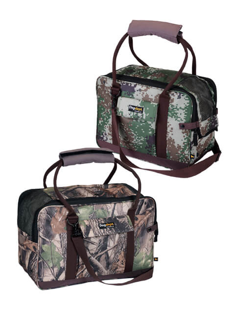 DOG GOODS】カモフラキャリーバッグ