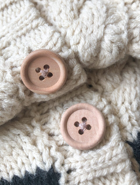 犬服 / ドッグウェア】ケーブルボーダーニット / DOG DEPT