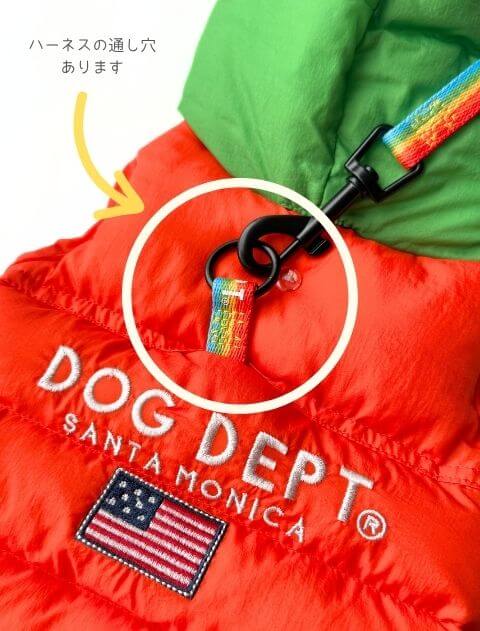 犬服 / ドッグウェア】クラシックロゴ エアーダウン / DOG DEPT