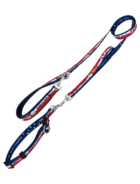 DOG GOODS】HAPPY FAM. リード＆カラーセット