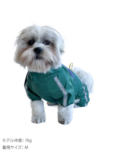 犬服 / ドッグウェア】2レイヤー 撥水レインウェア / DOG DEPT