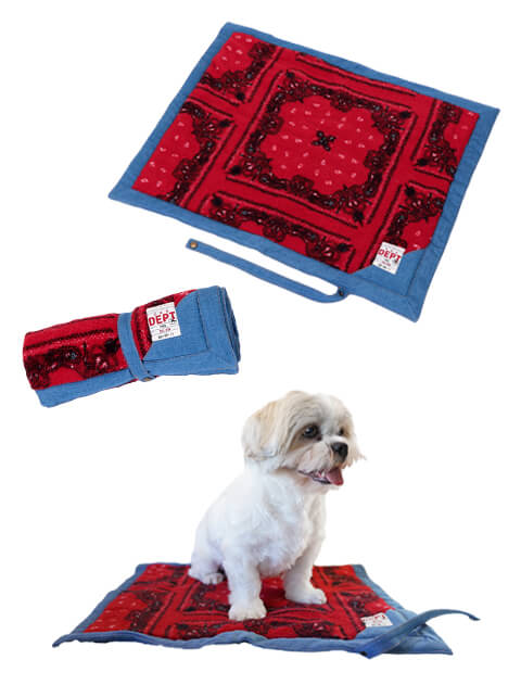 DOG GOODS】バンダナボアカフェマット