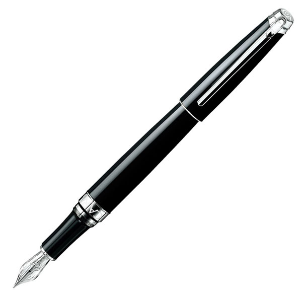 カランダッシュ（CARAN d'ACHE） 万年筆バリアス Ebony Silver