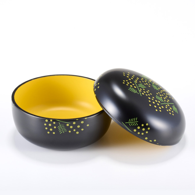 杯洗（盃洗）セット 金魚 朱 木製 漆塗り (製造中止) 漆器の井助