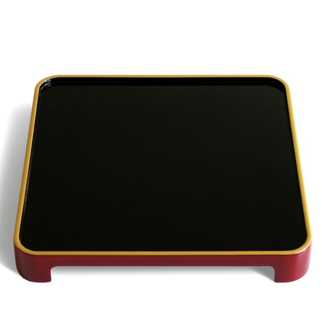 KINSEN トレイ isukeブランド 漆塗りのお膳 漆器の井助