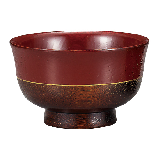 汁椀 研き出し八雲 内スリ 赤/黒/白/緑 木製 漆塗り FC8-5/6/7/8 漆器