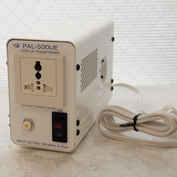 PAL-500UE｜電圧の違う外国の電気製品が日本で使用可能に 220-230V対応
