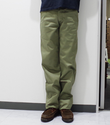 WAREHOUSE ウエアハウス カーキ|チノ|ミリタリートラウザース『CHINOES