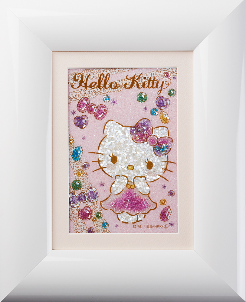 ジュエリー絵画『プティリボン』ハローキティ