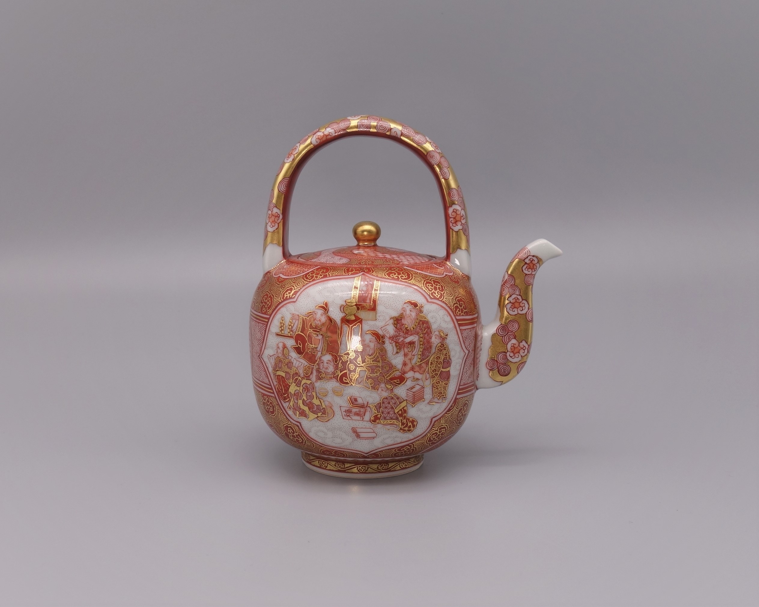 中国陶磁器 明萬歴赤絵 水差しB Amazon.co.jp: 赤絵 水注 大明萬