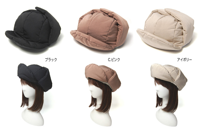 p cnq(パークニック) フライトキャップ coby 秋冬 レディース飛行帽