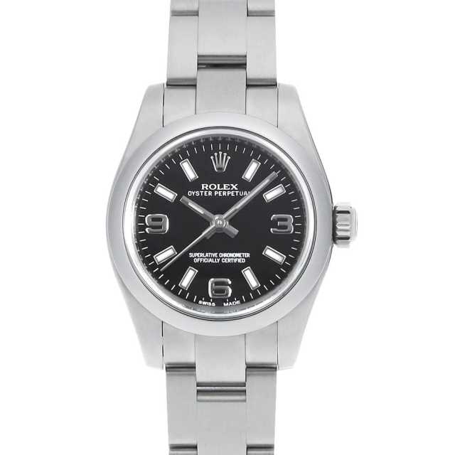 176200 ブラック ROLEX（ロレックス）オイスターパーペチュアル 中古